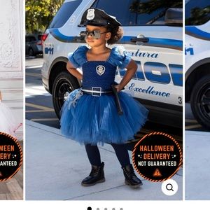 Mia Belle Girls Police Officer Outfit